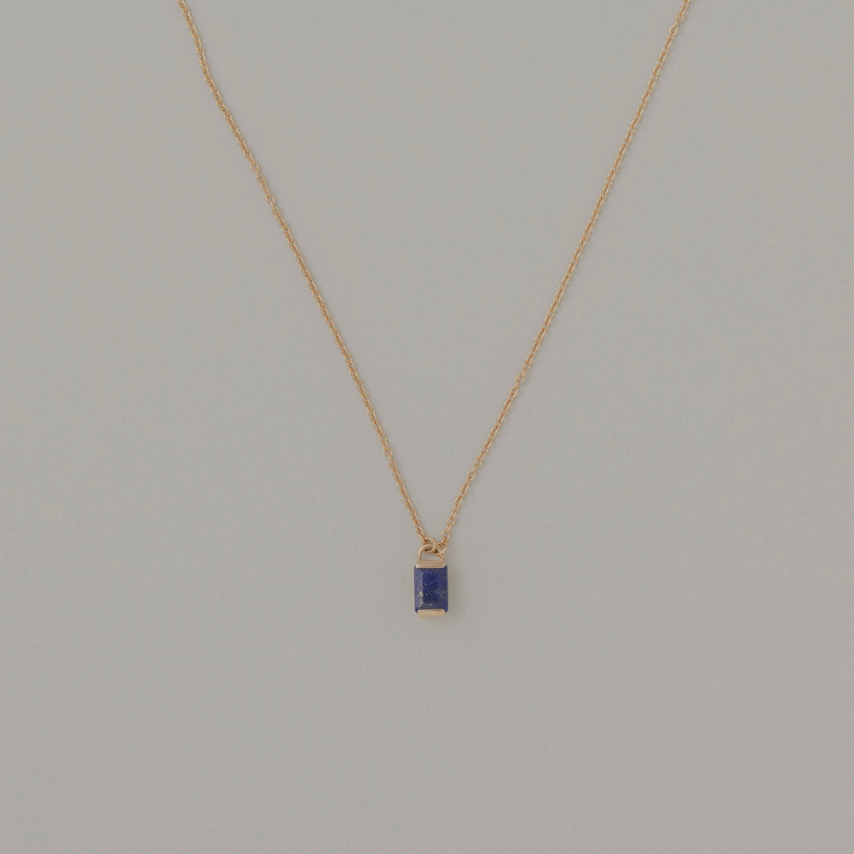 ラピスラズリネックレス（Lapis Lazuli）カラーブルー