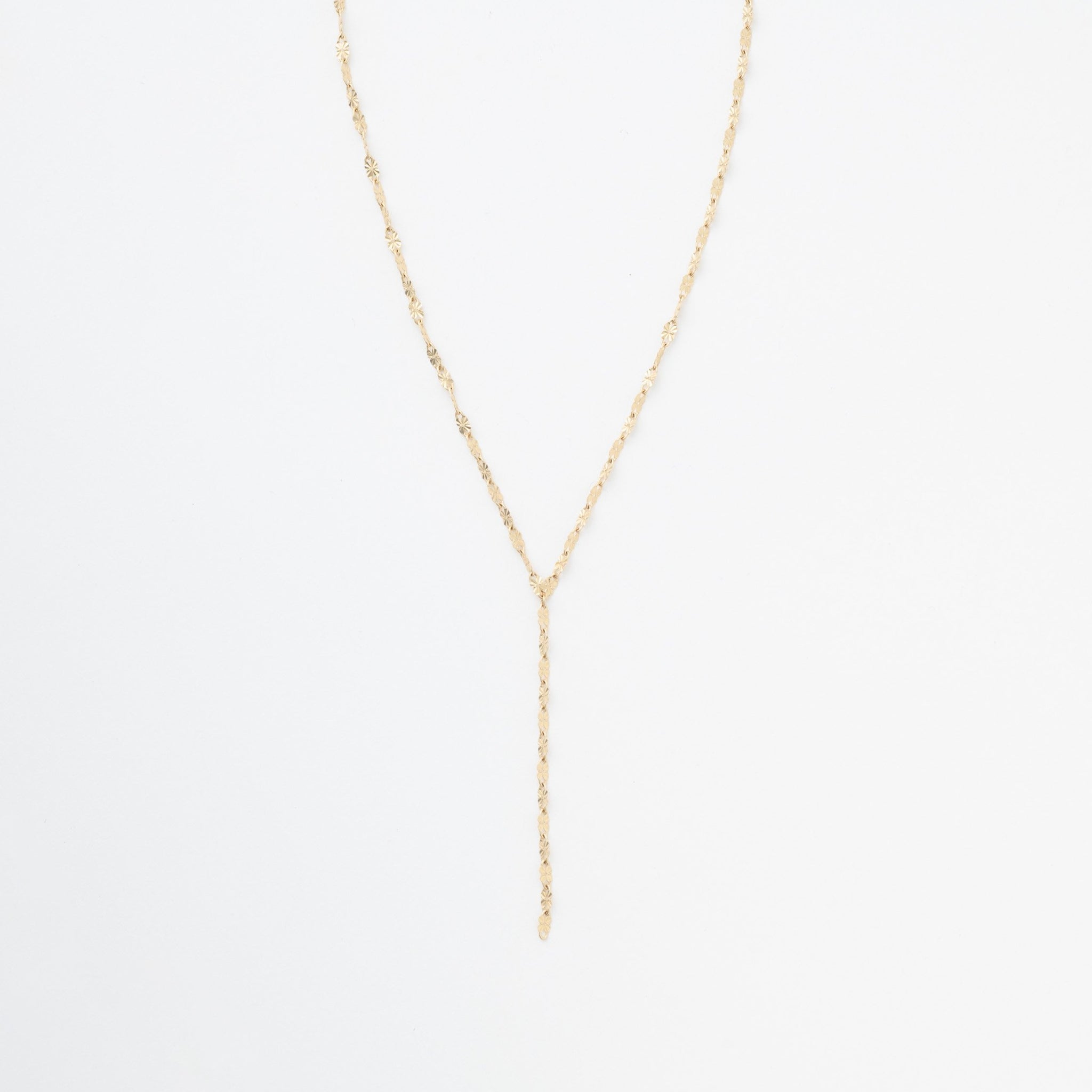 10k y necklace(10k ﾜｲﾈｯｸﾚｽ)［made to order］
