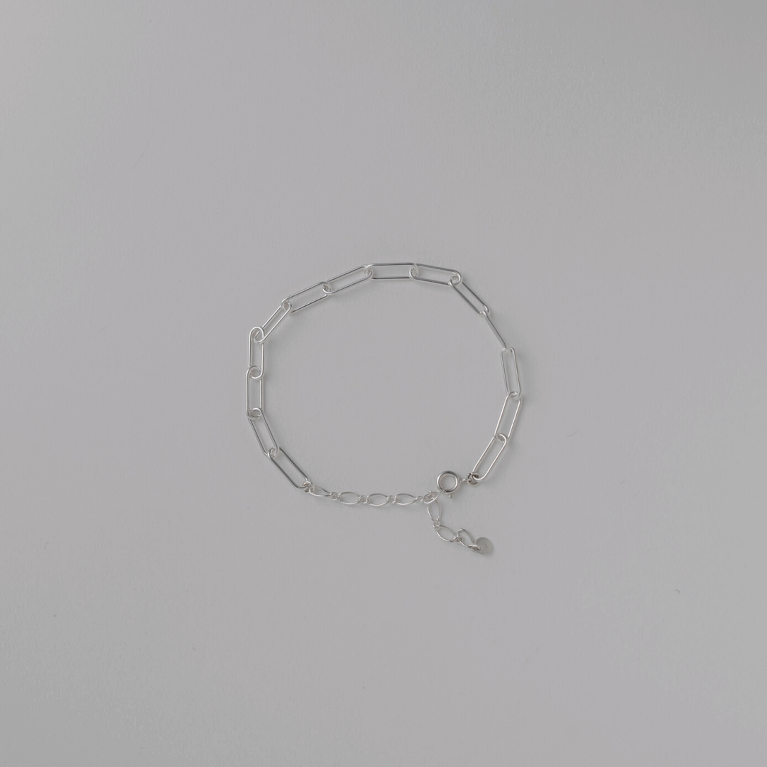 シルバーチェーンブレスレット [made to order]