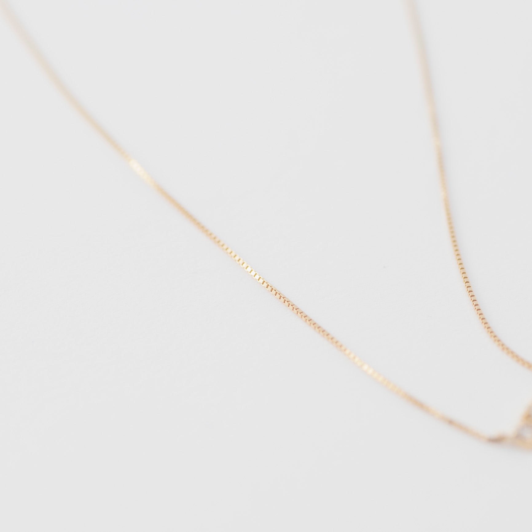 3stone necklace(3ｽﾄｰﾝﾈｯｸﾚｽ)［mede to order］