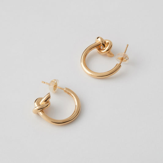 タイドゴールドピアス [made to order]